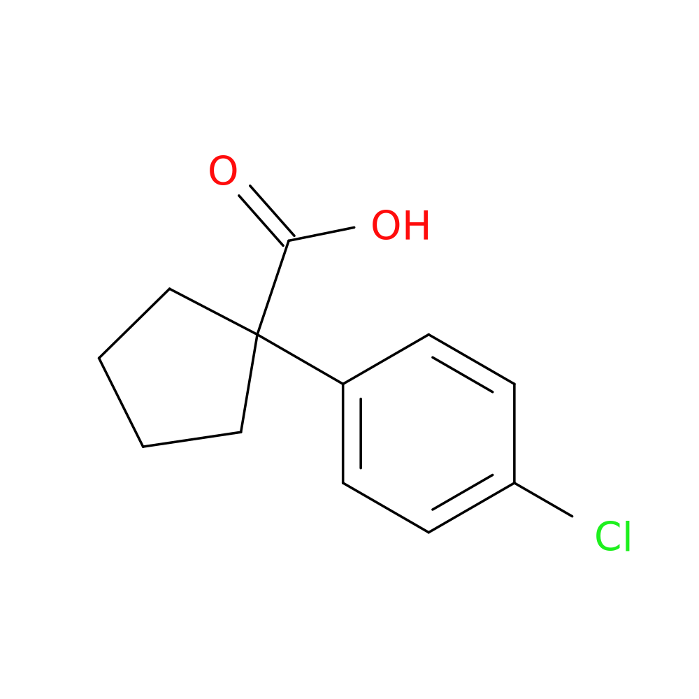 1-(4-Chlorophenyl)cyclopentanecarboxylic acid