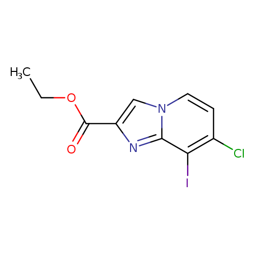 Ethyl 7-chloro-8-iodoimidazo[1,2-a]pyridine-2-carboxylate