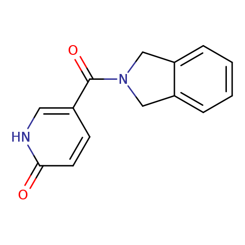 5-(2,3-dihydro-1H-isoindole-2-carbonyl)-1,2-dihydropyridin-2-one