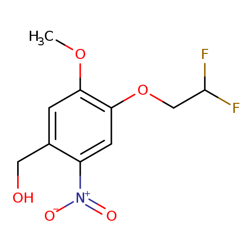 [4-(2,2-difluoroethoxy)-5-methoxy-2-nitrophenyl]methanol