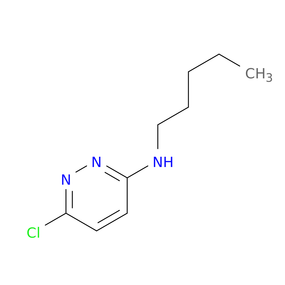 3-Chloro-6-pentylaminopyridazine