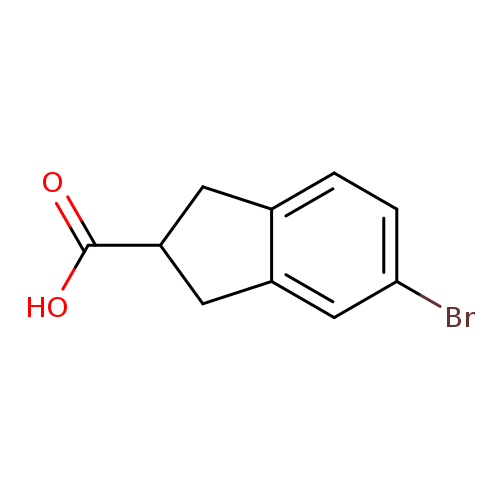 1H-Indene-2-carboxylic acid, 5-bromo-2,3-dihydro-