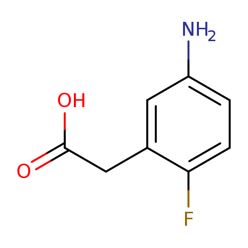 5-Amino-2-fluorophenylacetic acid
