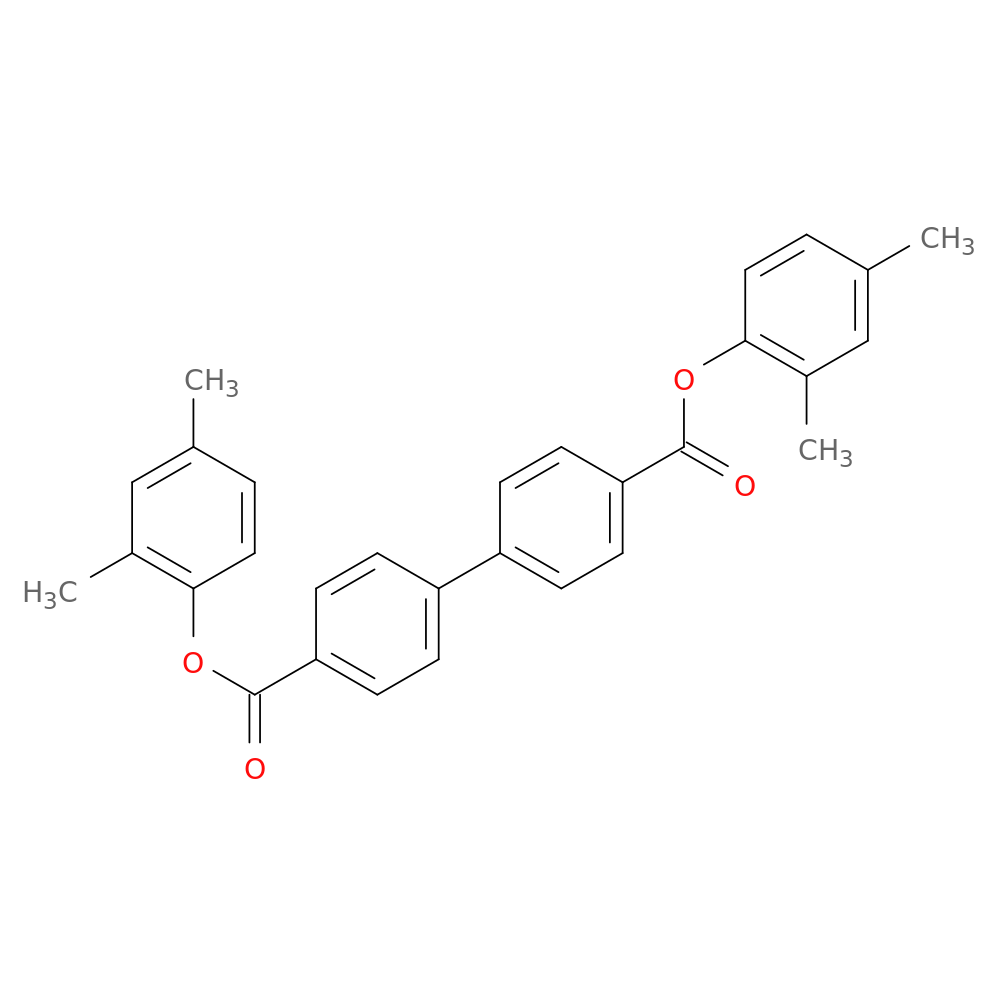 bis(2,4-dimethylphenyl) [1,1'-biphenyl]-4,4'-dicarboxylate