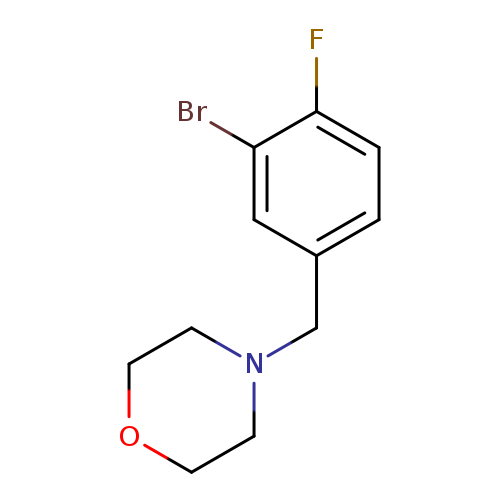 4-(3-Bromo-4-fluorobenzyl)morpholine
