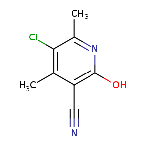 3-Pyridinecarbonitrile,5-chloro-1,2-dihydro-4,6-dimethyl-2-oxo-