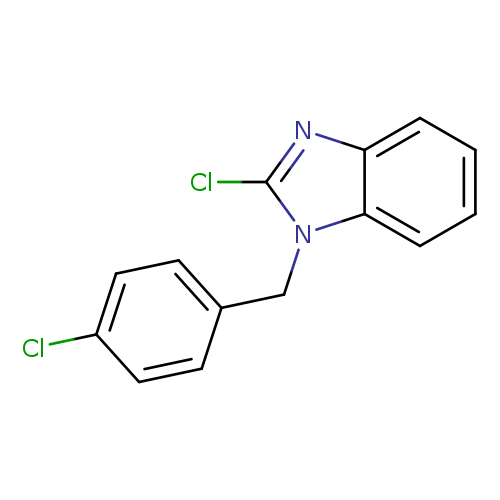 1H-Benzimidazole, 2-chloro-1-[(4-chlorophenyl)methyl]-