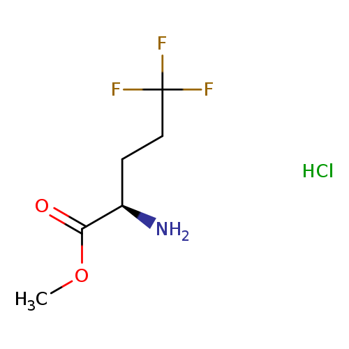 methyl(2R)-2-amino-5,5,5-trifluoropentanoatehydrochloride
