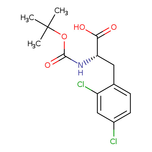 L-Phenylalanine, 2,4-dichloro-N-[(1,1-dimethylethoxy)carbonyl]-