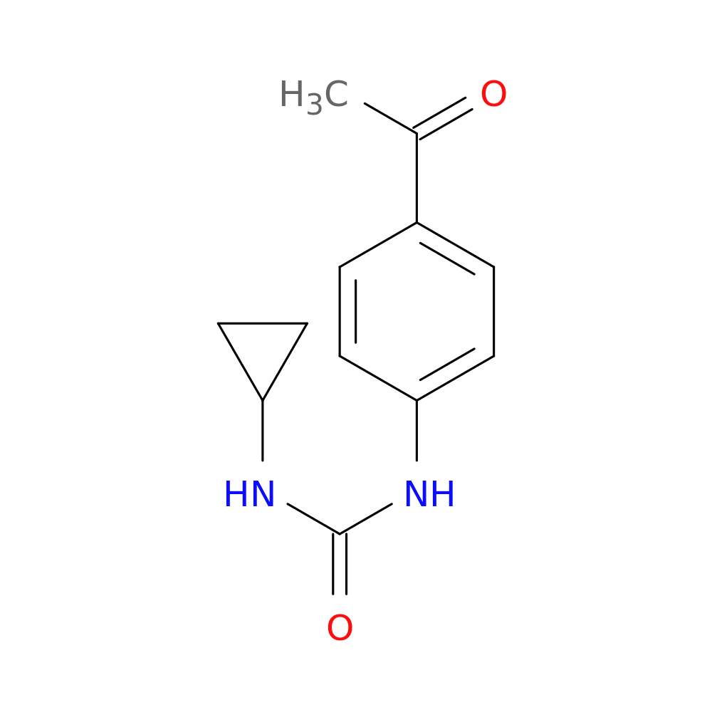 1-(4-acetylphenyl)-3-cyclopropylurea