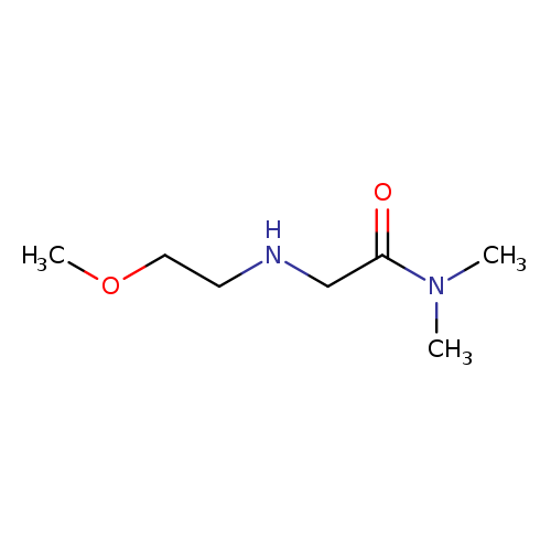 2-[(2-methoxyethyl)amino]-N,N-dimethylacetamide