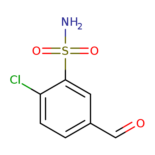 2-Chloro-5-formylbenzenesulfonamide