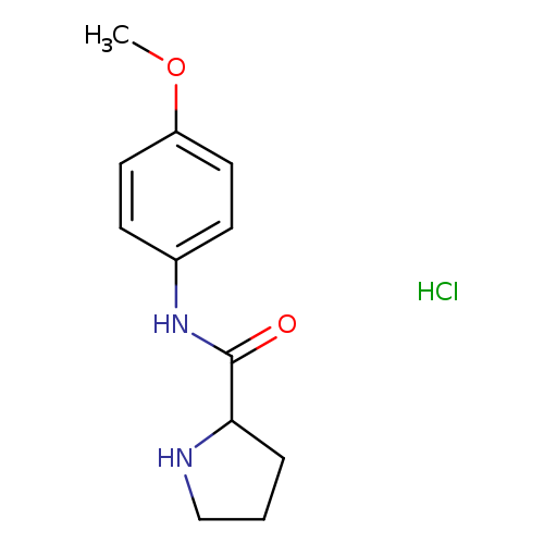 N-(4-Methoxyphenyl)-2-pyrrolidinecarboxamidehydrochloride