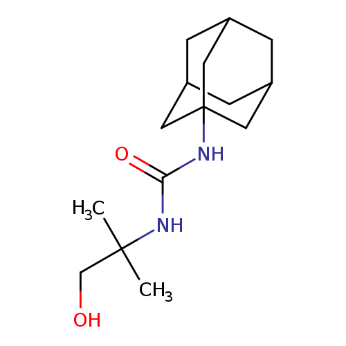 1-(adamantan-1-yl)-3-(1-hydroxy-2-methylpropan-2-yl)urea