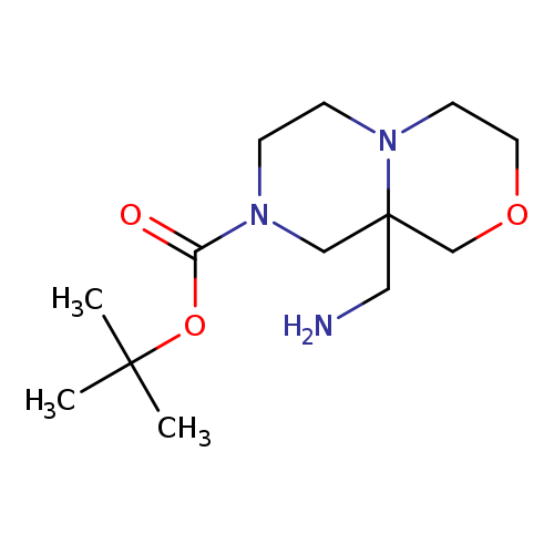 tert-butyl9a-(aminomethyl)-octahydropyrazino[2,1-c][1,4]oxazine-8-carboxylate