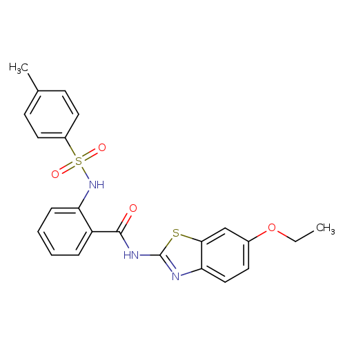 N-(6-ethoxy-1,3-benzothiazol-2-yl)-2-(4-methylbenzenesulfonamido)benzamide