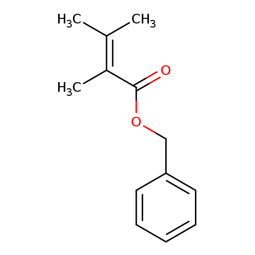 2-Butenoic acid, 2,3-dimethyl-, phenylmethyl ester