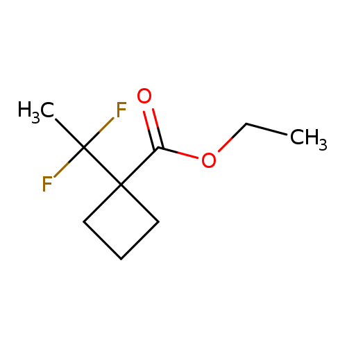ethyl1-(1,1-difluoroethyl)cyclobutane-1-carboxylate