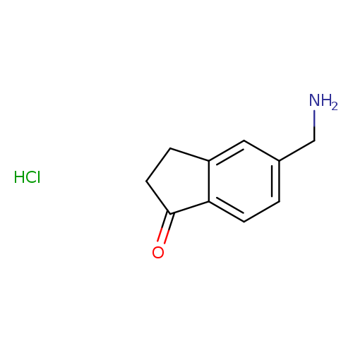 5-(aminomethyl)-2,3-dihydro-1H-inden-1-one hydrochloride