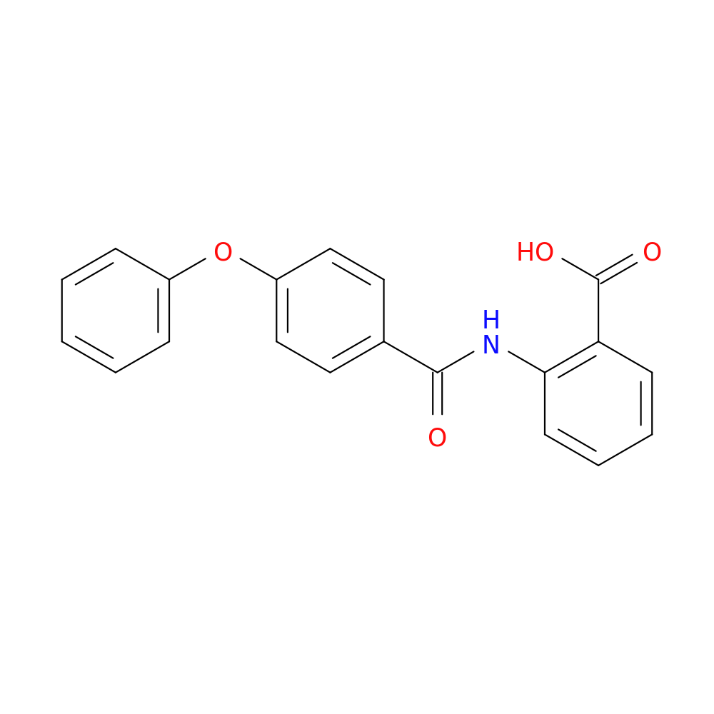 2-(4-phenoxybenzamido)benzoic acid