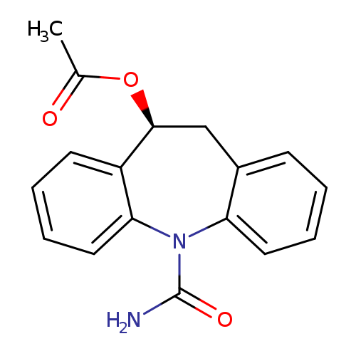 5H-Dibenz[b,f]azepine-5-carboxamide, 10-(acetyloxy)-10,11-dihydro-, (10S)-