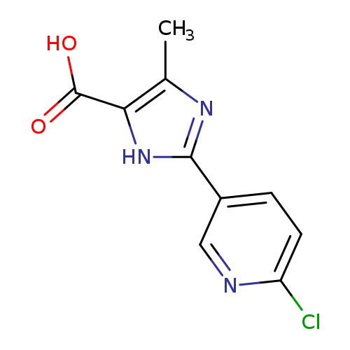 2-(6-chloropyridin-3-yl)-4-methyl-1H-imidazole-5-carboxylicacid