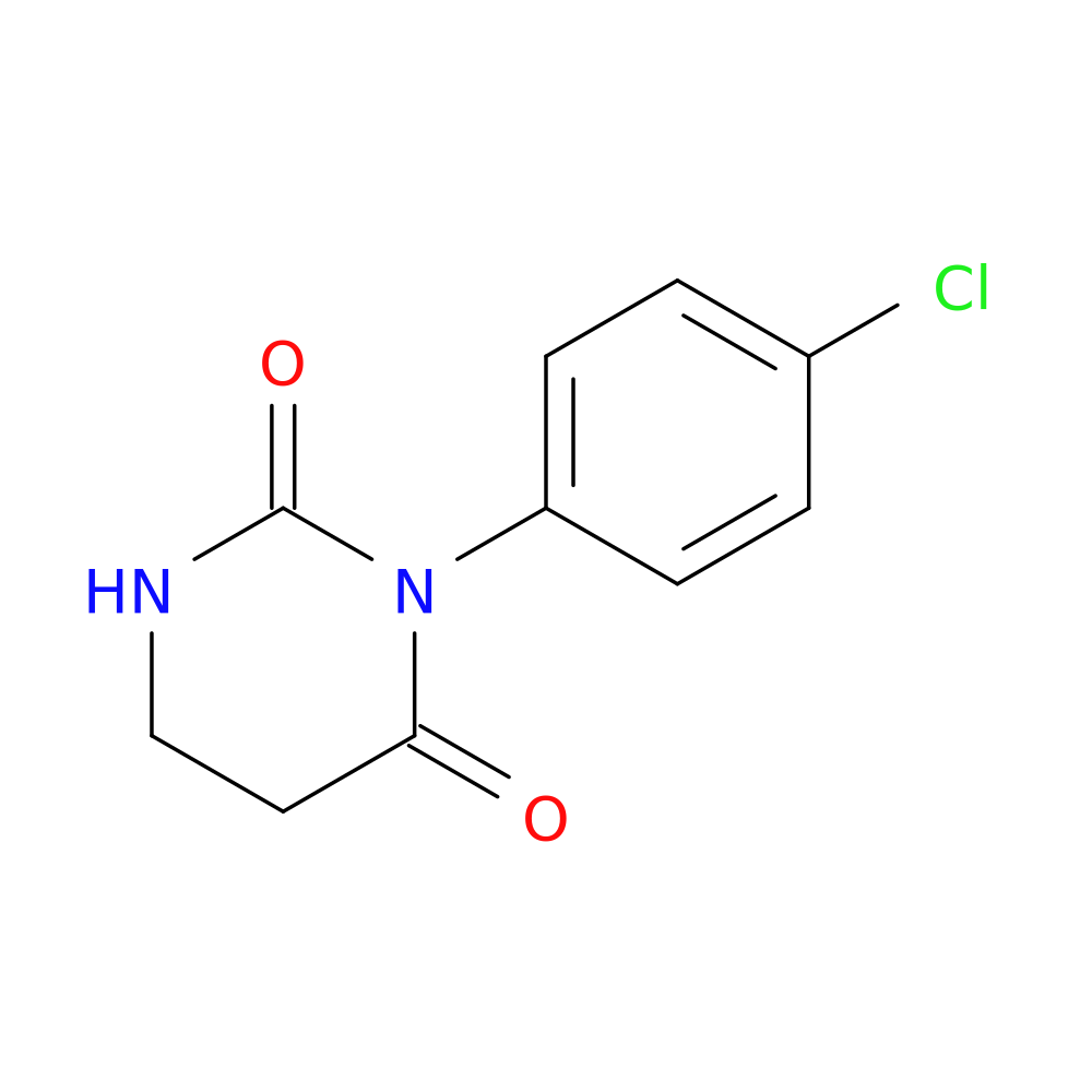 3-(4-chlorophenyl)-1,3-diazinane-2,4-dione