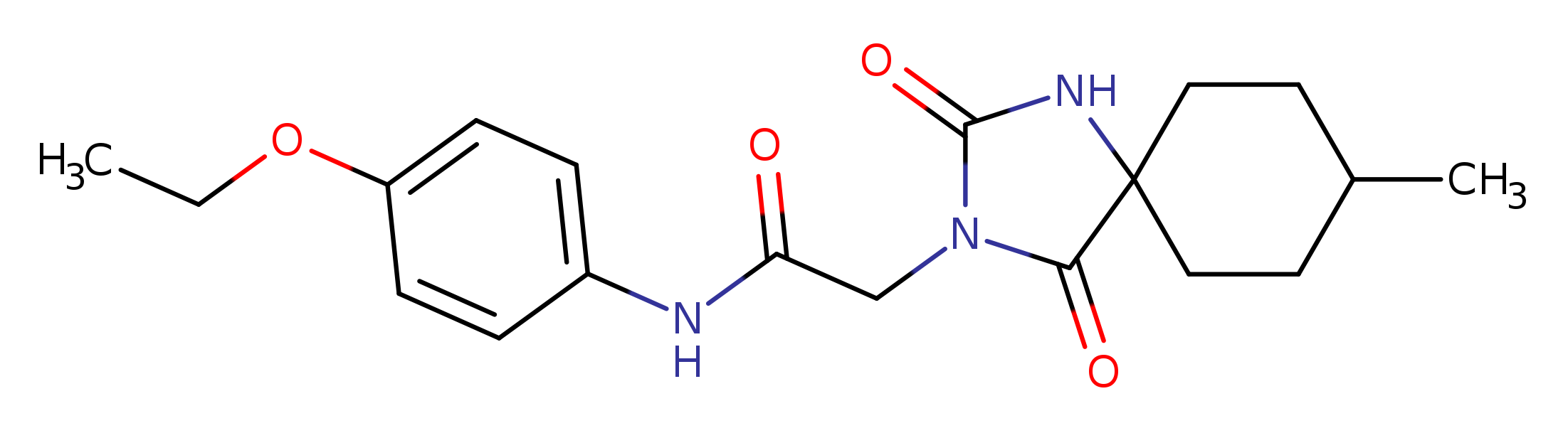 N-(4-ethoxyphenyl)-2-{8-methyl-2,4-dioxo-1,3-diazaspiro[4.5]decan-3-yl}acetamide