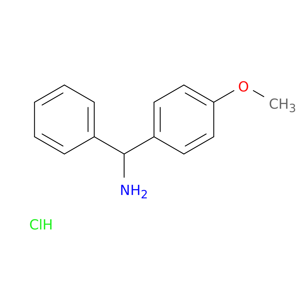 (4-Methoxyphenyl)(phenyl)methylamine