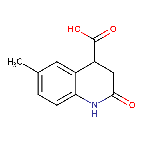 6-Methyl-2-oxo-1,2,3,4-tetrahydroquinoline-4-carboxylic acid