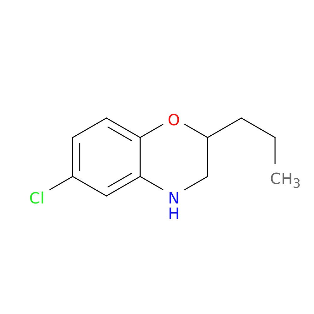 6-chloro-2-propyl-3,4-dihydro-2H-1,4-benzoxazine