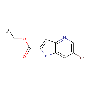 Ethyl 6-bromo-1h-pyrrolo[3,2-b]pyridine-2-carboxylate