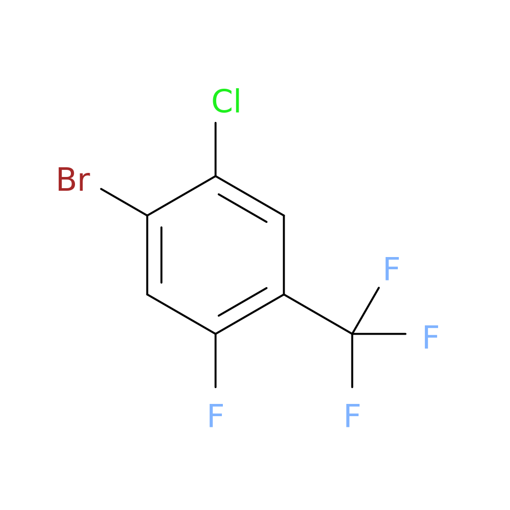 1-Bromo-2-chloro-5-fluoro-4-(trifluoromethyl)benzene