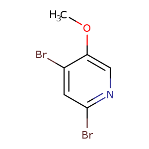 2,4-dibromo-5-methoxypyridine