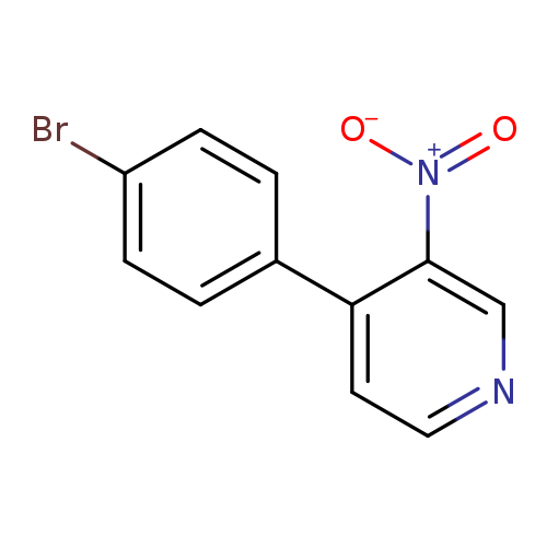 4-(4-Bromophenyl)-3-nitropyridine