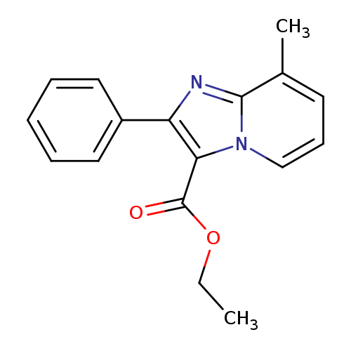 ETHYL 8-METHYL-2-PHENYLIMIDAZO[1,2-A]PYRIDINE-3-CARBOXYLATE