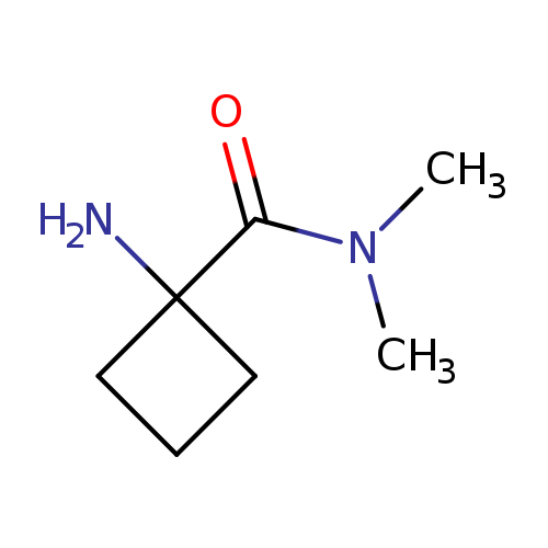 1-Amino-n,n-dimethylcyclobutane-1-carboxamide