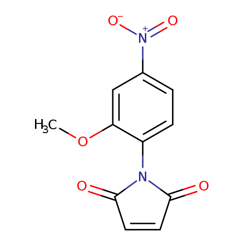 1H-Pyrrole-2,5-dione,1-(2-methoxy-4-nitrophenyl)-