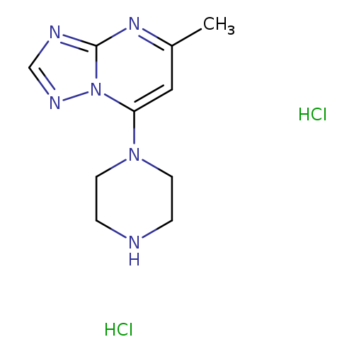 1-{5-methyl-[1,2,4]triazolo[1,5-a]pyrimidin-7-yl}piperazine dihydrochloride