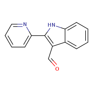 2-(Pyridin-2-yl)-1H-indole-3-carbaldehyde