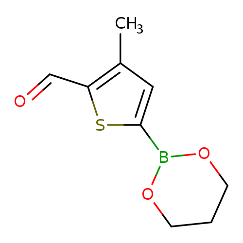 5-(1,3,2-dioxaborinan-2-yl)-3-methylthiophene-2-carbaldehyde