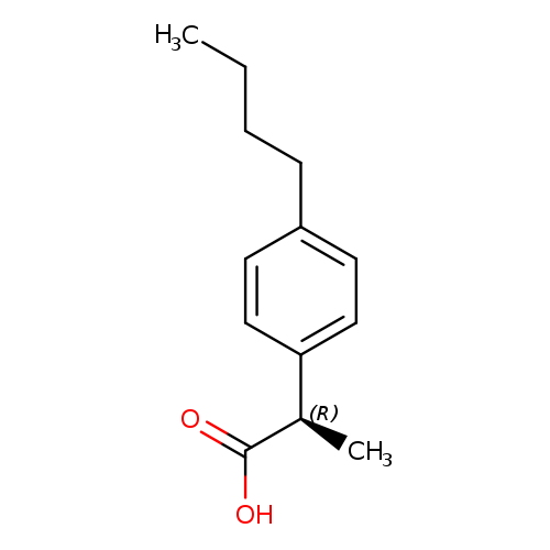Benzeneacetic acid, 4-butyl-α-methyl-, (αR)-