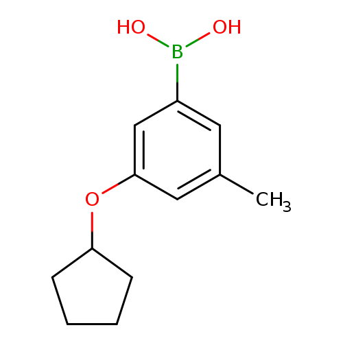 Boronic acid, B-[3-(cyclopentyloxy)-5-methylphenyl]-