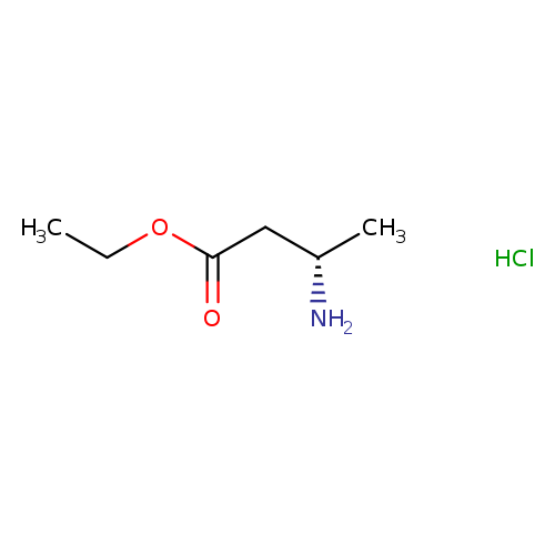Butanoic acid, 3-amino-, ethyl ester, hydrochloride (1:1), (3S)-