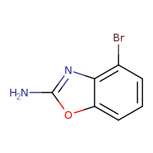 2-Benzoxazolamine, 4-bromo-