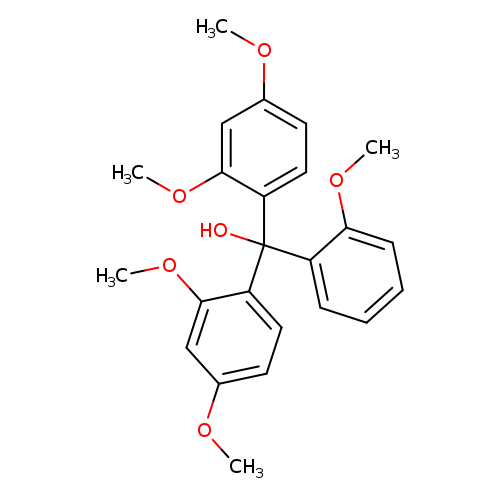 Benzenemethanol, α-(2,4-dimethoxyphenyl)-2,4-dimethoxy-α-(2-methoxyphenyl)-
