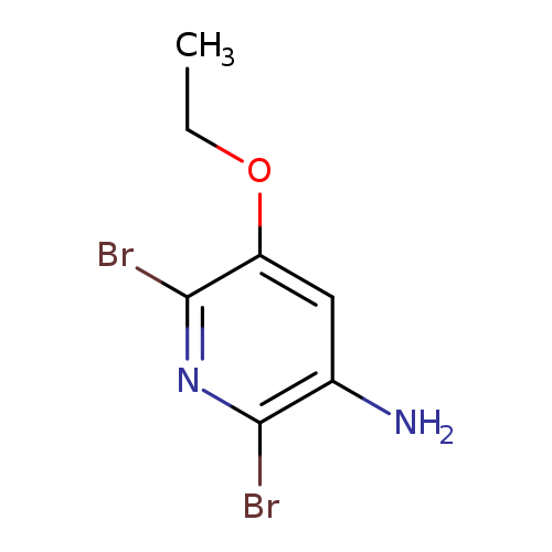 3-Amino-2,6-dibromo-5-ethoxypyridine