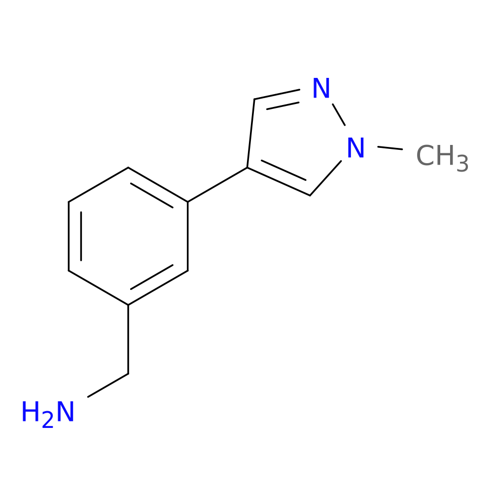 [3-(1-Methyl-1H-pyrazol-4-yl)phenyl]methanamine