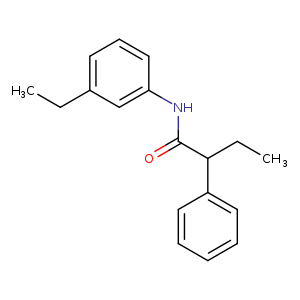 N-(3-ethylphenyl)-2-phenylbutanamide