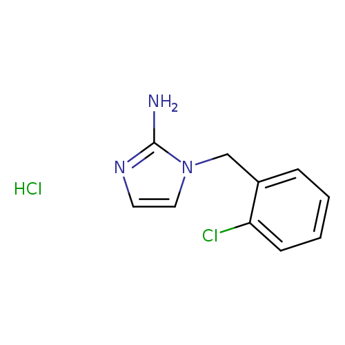 1-[(2-chlorophenyl)methyl]-1H-imidazol-2-amine hydrochloride